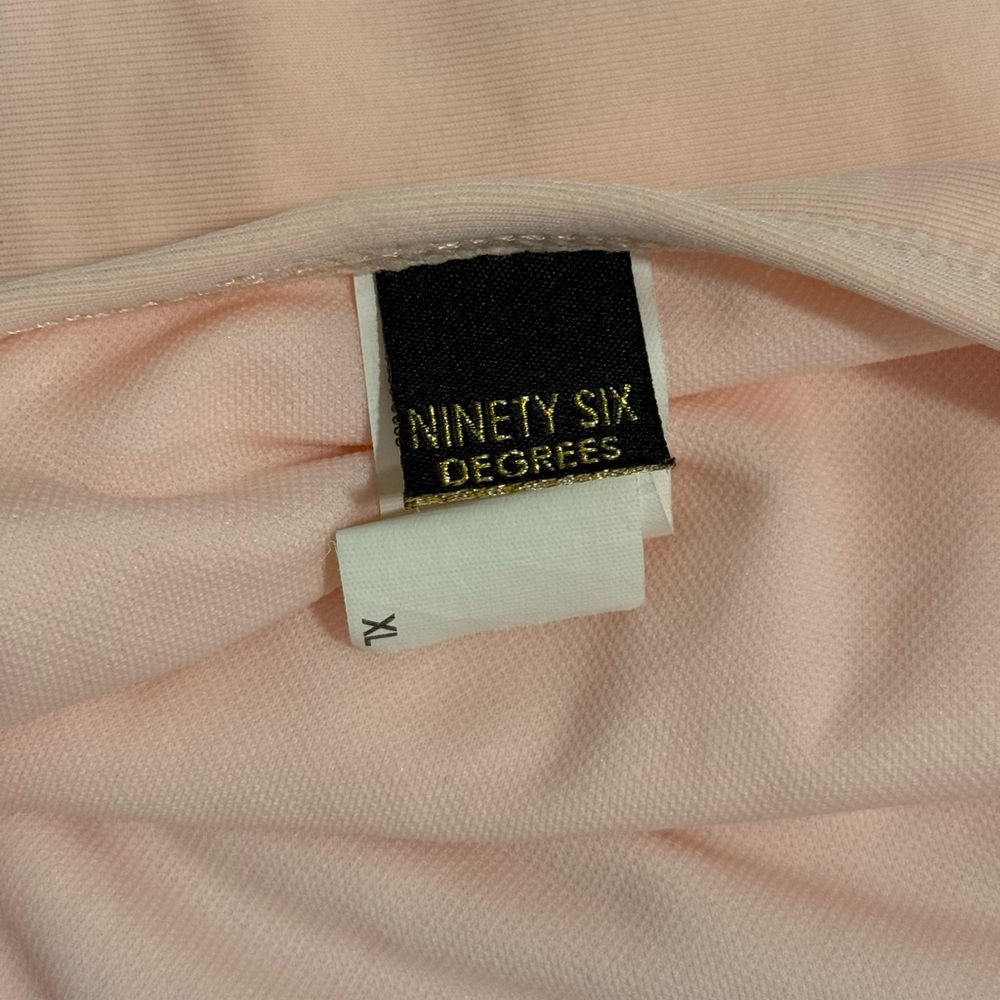 Ninety Six Light Peach Pink Bikini Bottom - Picture 4 of 4